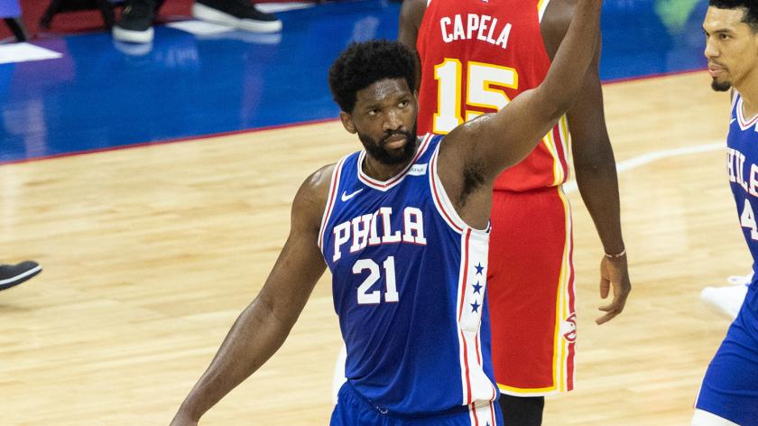 哈登组织串联掌控节奏,费城五人上双碾压老鹰  哈登组织串联掌控节奏,费城五人上双碾压老鹰